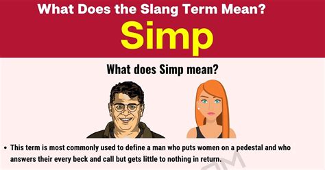 simps|what does simp meaning.